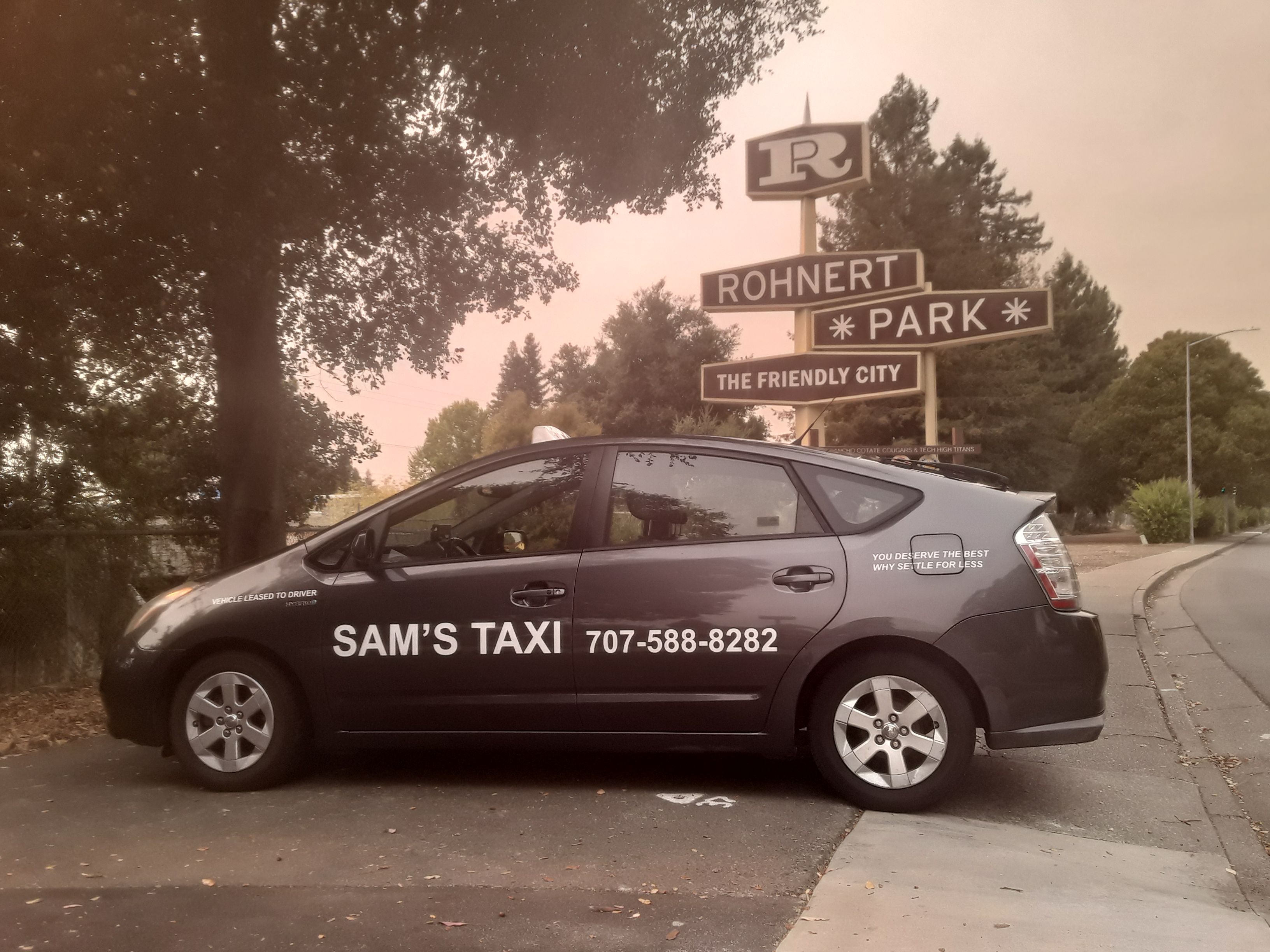 Rohnert Park Sam's Taxi Photo