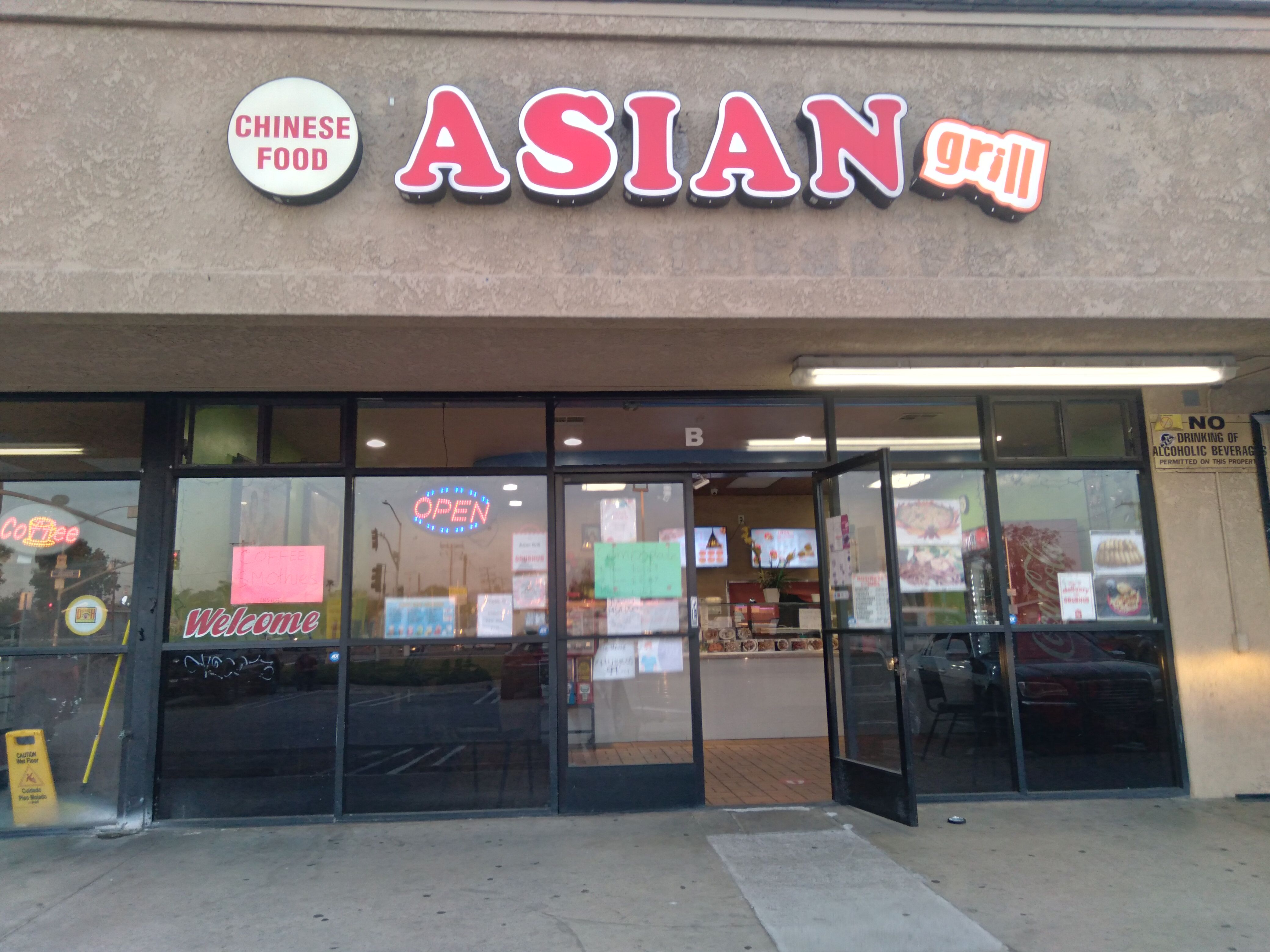Asian Burger in Orange, California